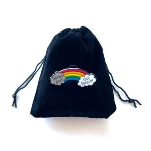 🌈3/$15🌈 “Storms Don’t Last Forever” Cloud/Rainbow Pin for Personal Use & Gifts